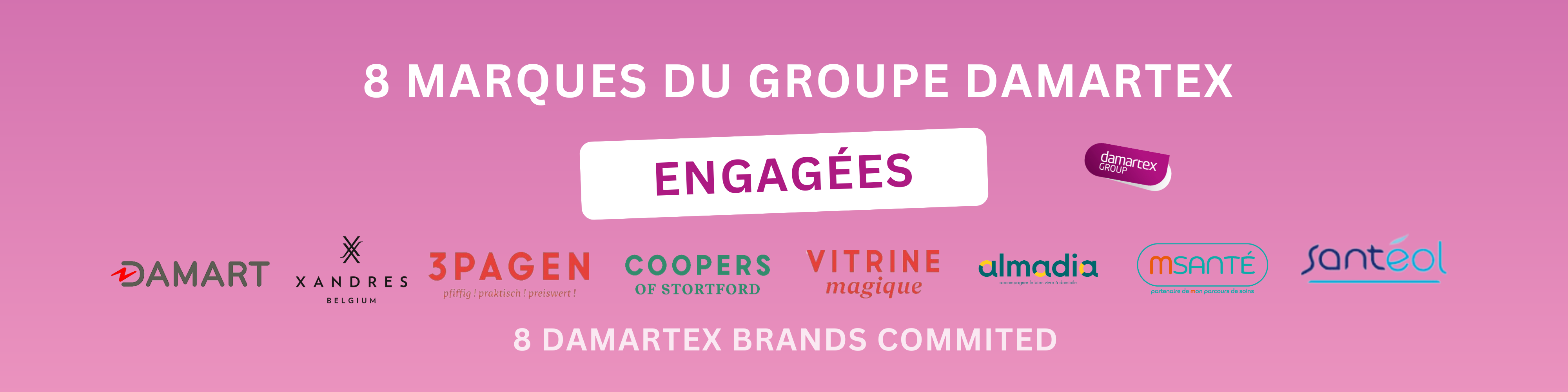 8 marque du Groupe Damartex